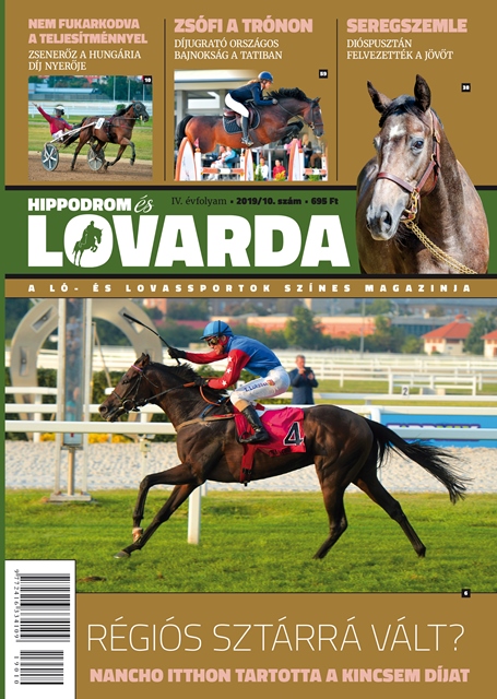 Megjelent a Hippodrom és Lovarda Magazin októberi száma.